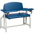 Clinton Industries Clinton„¢ 66000 Lab X Series Extra-Wide Blood Drawing Chair with Padded Arms 66000